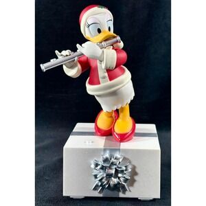 Hallmark Wireless Disney Band DAISY DUCK on Flute Christmas Songs & Motion Video